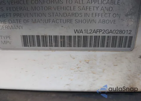 2016 Audi Q5 2.0T Premium z USA, uszkodzony, nr VIN WA1L2AFP2GA028012